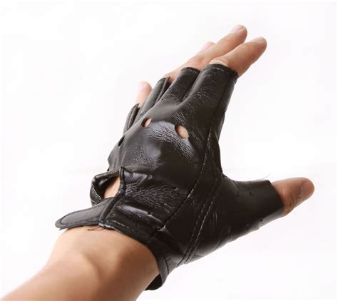 leather motorcycle gloves fingerless|More.